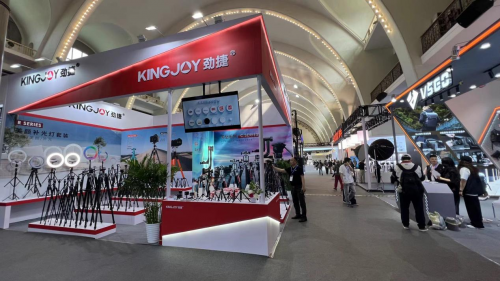 KINGJOY劲捷摄影器材亮相2024北京P&E展，引领影像新科技